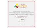 Değerli Esnafımız Esnaf Sofrası Gastronomi Festivali başlıyor!