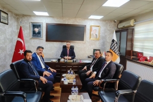 Yeniden Refah Partisi Gaziantep İl Başkanlığı Hayırlı Olsun Ziyareti