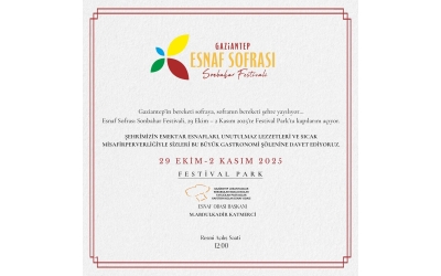 Değerli Esnafımız Esnaf Sofrası Gastronomi Festivali başlıyor! 