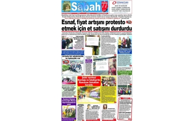 ESNAF FİYAT ARTIŞINI PROTESTO ETMEK İÇİN ET SATIŞINI DURDURDU