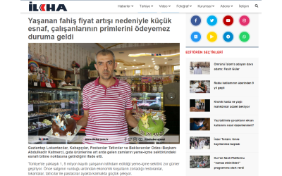 Yaşanan Fahiş Fiyat Artışı Nedeniyle Küçük Esnaf, Çalışanlarının Primlerini Ödeyemez Duruma Geldi 