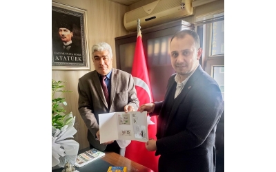 Ptt Çarşı Merkez Şube Müdüründen Hayırlı Olsun Ziyareti 