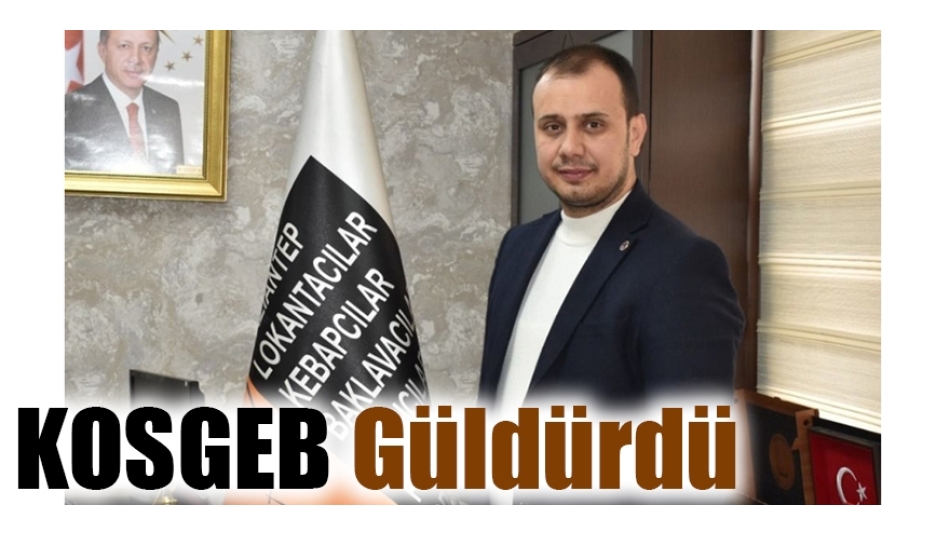 KOSGEB Güldürdü