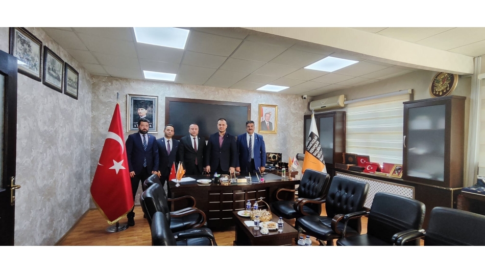 Yeniden Refah Partisi Gaziantep İl Başkanlığı Hayırlı Olsun Ziyareti