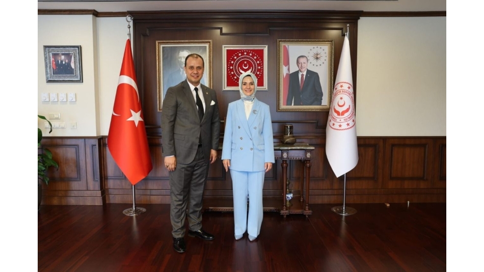 Katmerci’den Bakan Göktaş’a ziyaret