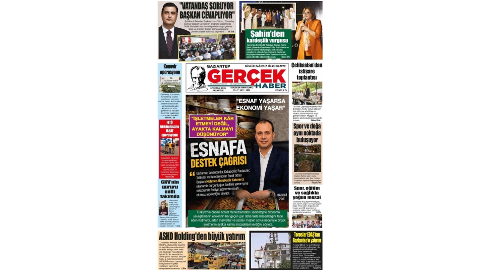 KATMERCİDEN ESNAFA DESTEK ÇAĞRISI