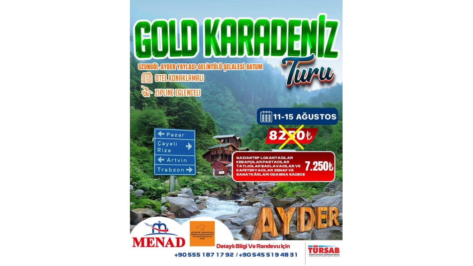 MENAD TURİZİM PROTOKOL ANLAŞMASI