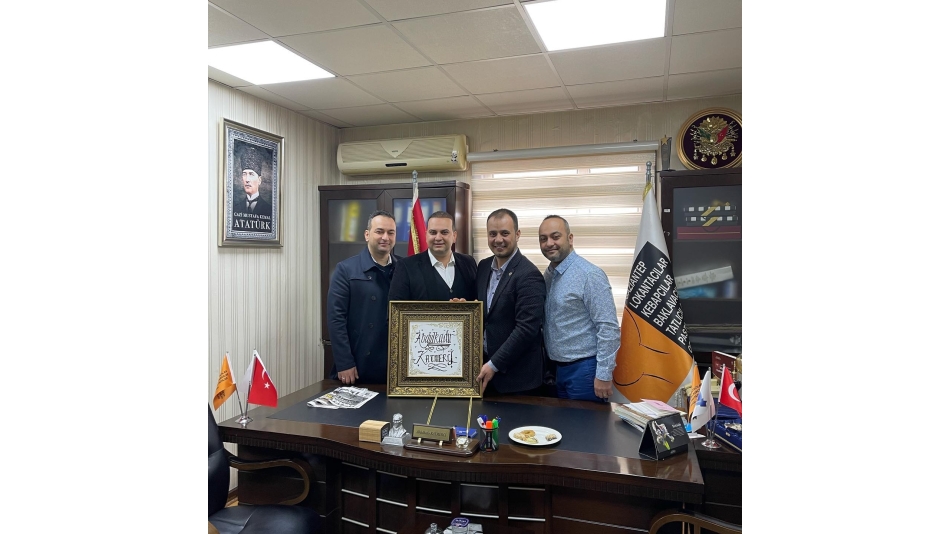 Papağanlı Künefe Dondurma Firmasından Hayırlı Olsun Ziyareti 